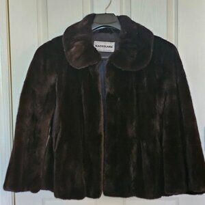 Black Mink Coat